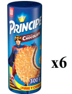6 x Galleta rellena de crema de chocolate Principe 300 g por 7.44€