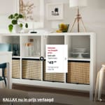 Tot 30% korting op Kallax bij IKEA
