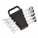 Amazon Basics Juego de llaves de trinquete, métricas, 5 Unidad por 10.47€