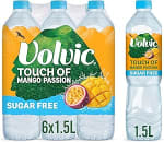 Volvic Touch of Fruit Mango & Passion Fruit Sugar Free Still Flavoured Water Multipa