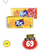 Alle LU Tuc voor €0,69 bij Dirk