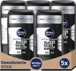 Nivea Men Black & White Invisible Pack 5x50ml por 12,18€