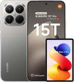 Móvil Xiaomi 15T Pro de 12/512GB + Gratis Tablet REDMI Pad 2 Pro por 569,92€