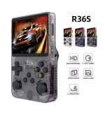 R36S Consola Videojuegos Portátil Pantalla IPS 35 Pulgadas 64 GB 10000 Juegos Arkos