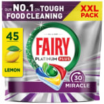Fairy Platinum Plus 45pk Dishwasher Tablets – £3.50 ASDA Instore