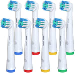 Compatible con Recambios de Cepillos Oral-B, Pack de 8 Cabezales por 2.99€