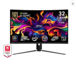 Ecran PC Gamer incurvé MSI 31,5" - UHD - 240Hz Dalle QD-OLED - 0,03ms à 848,99€