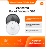 Robot Aspirateur Xiaomi Vacuum S20 à 177,77€
