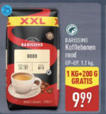 koffiebonen 1 kg+200 gr gratis