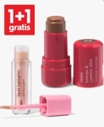 1+1 gratis op liquid blush, highlighter, bronzer en sticks bij HEMA