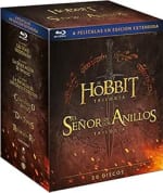 Pack El Hobbit Trilogía + El Señor de los Anillos Trilogía 30 discos por 83.53€