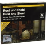 Vallejo 70150 Model Color - Weathering System Set - Rust and Steel por 24.99€