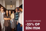 25% korting op één item uit je mandje bij WE Fashion