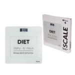Fisura Báscula de Baño Digital Diet de Vidrio con Tecnología Step-On por 2.99€