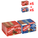 Nocilla Sticks 6 Original + 6 Chocomix palitos con crema 60 gr por 5.99€