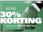 30% korting met de code tijdens BlackFriday