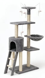 Rascador para gatos con hamaca PETWOOW 135x55x36cm $28.990 Oferta solo en Sodimac, Cl