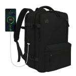 Mochila De Viaje Expansible Luxgear NomadLifeV2 Impermeable - Negro por $19.980