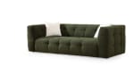 Canapé tissu Cady 3 places vert CONCEPT1 à 1.157€