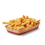 1+1 gratis op een normale portie friet bij Kwalitaria