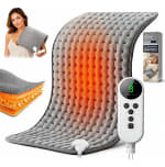 Compresa caliente eléctrica 60x30cm (9 niveles) por $184 en Mercado Libre
