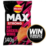 Walkers Max Strong - Hot Chicken Wings, 140g - In-store, Newquay