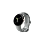 Google Pixel Watch 1 41mm Gold Stainless Steel Case with Hazel Active Band 4G Smartwa