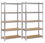 Estantería Metálica T‑LoVendo 2 Unidades 180x90x40 5 Baldas por 30,09€
