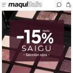 -15% de Dto Saigu sección ojos.
