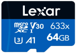 Carte Micro SD Lexar 633x - 64 Go à 11,99€