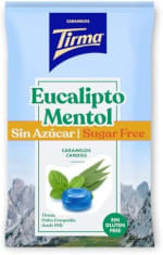 Tirma Caramelos de Eucalipto y Mentol Sin Azúcar, 150 g | Sin gluten por 1.15€