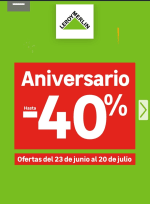 Folleto Hasta un -40% de Descuento en Leroy Merlín.