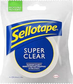 Sellotape Super Clear Tape Roll for £0.85 at Amazon