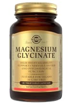 Solgar Magnesio Bisglicinato 60 cápsulas por 10.50€.