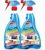 2 botes Cristasol, Limpiador Multiusos Efecto Anti-Polvo y Repelente 750ml por 3.19€
