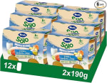 12 potitos Hero Baby Tarritos, Buenas Noches Crema erduras con Rape por 11.40€