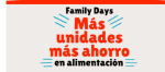 Family Days 5% y 10% dto por compra de 2 o 3 ud respectivamente