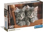 Clementoni Puzzle Adulto 500 Piezas Collection Kittens Compact Box por 5.99€