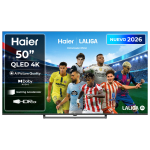 TV QLED 50" Haier S80G Series H50S80GUX, QLED 4K HDR10, Google TV por 288.15€