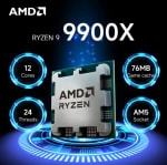 Processeur AMD Ryzen 9 9900X nouveau 12 cœurs à 334,50€