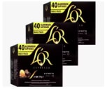 Pack L'Or Ristretto cápsulas café 120 unidades por 23,04€.