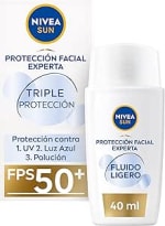 Nivea Sun Crema solar Facial Triple Protección FP50+ 40ml por 6.79€