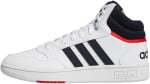 Adidas HOOPS 3.0 MID Wit / Marine / Rood voor €28 bij Amazon