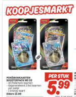 Pokemon checklane blister me03 voor €5,99 bij de Dekamarkt