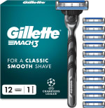 : Gillette UEFA Champions League Special Edition Mach3 Razor for Men for £14.02
