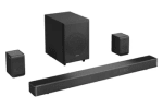 Hisense AX5125H 5.1.2 CH Dolby Atmos Soundbar with Subwoofer and Rear Speakers (6 Yea