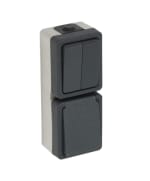Handson opbouw combinatie stopcontact voor €2,55 bij de Gamma