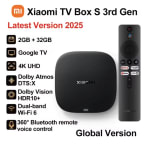 Xiaomi Tv box s 3rd gen reproductor multimedia por 33,80€