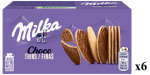 6 Paquetes de MILKA Choco Finas galletas finas con chocolate paquete 126 g por 7.2€