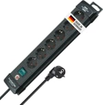 Brennenstuhl Line Plus stekkerdoos met platte stekker 6-voudig voor €12,32 bij Amazon